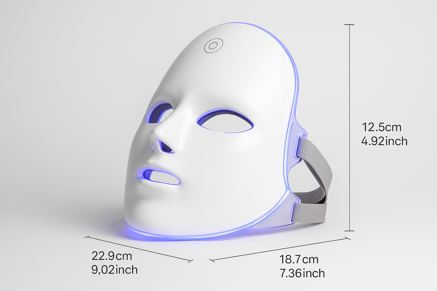 LumiAura LED Light Therapy Facial Mask